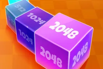 Cube Arena 2048 Merge Numbers