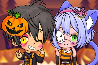 Halloween Chibi Couple