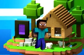 Minecraft Steve Hook Adventure