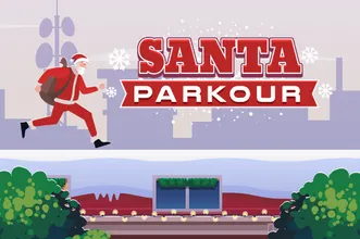 Santa Parkour